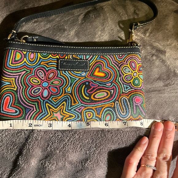 Dooney & Burke Mutli-colored Leather Wristlets - great pre-loved condition - Picture 6 of 7